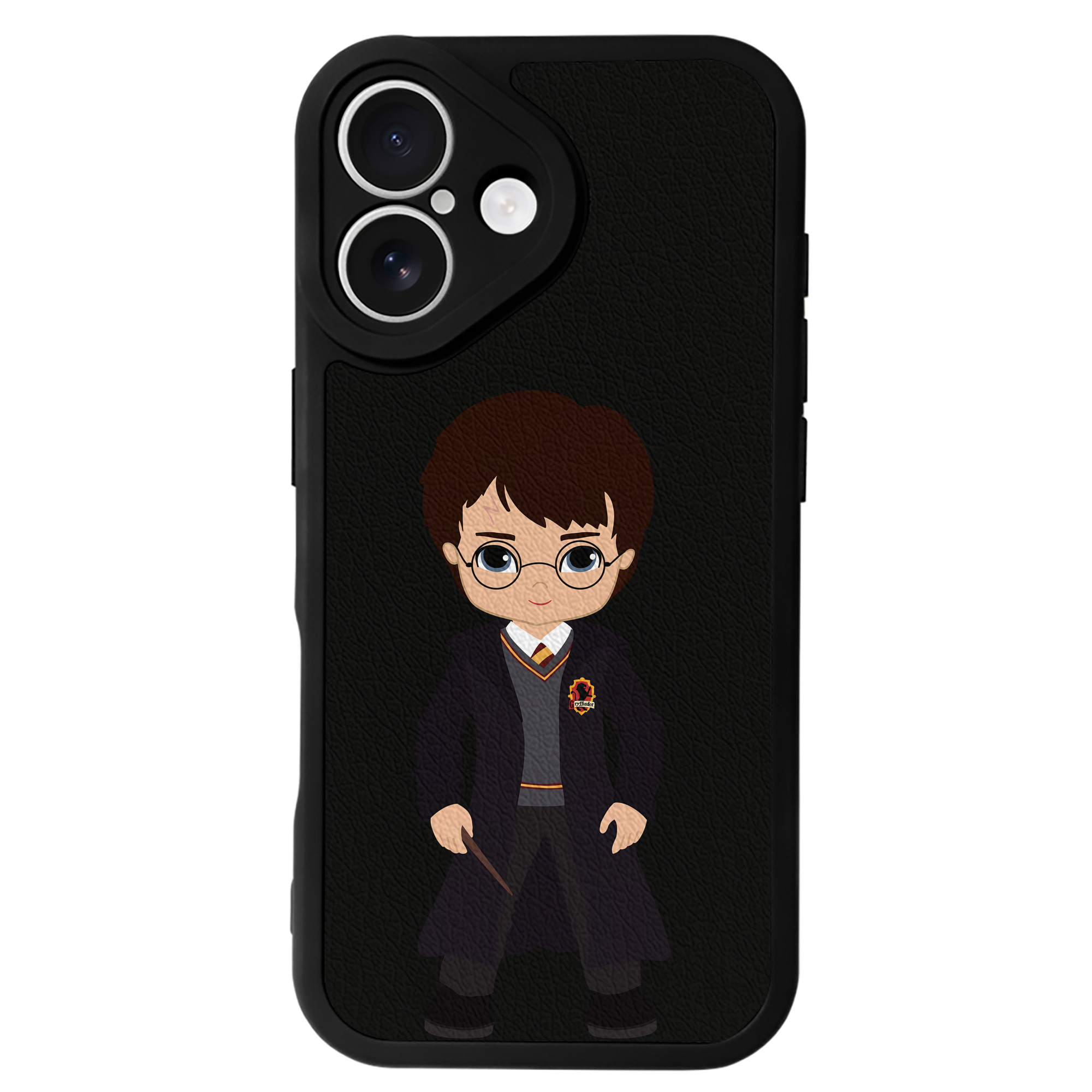 （画像用） Harry Potter ハリー・ポッターシリーズ 【iPhone 16シリーズ対応】シリコンスマホケース（レザー調） 材質：シリコン